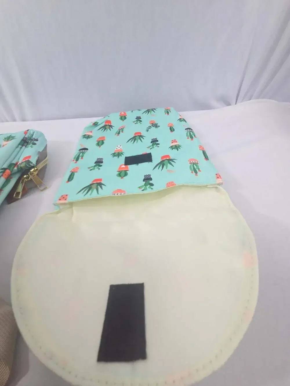 Mewth Cactus Print Diaper Bag Backpack with Matching Nappy Pouch